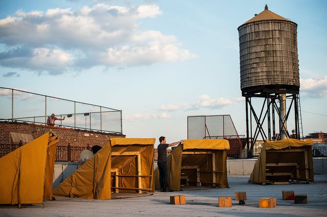 Bivouac New York on a Brooklyn rooftop